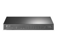 TP-Link TL-SG1210P - Conmutador de escritorio Gigabit de 10 puertos con interruptor Ethernet PoE+ de 8 puertos (puerto PoE de 30 W y 63 W para todos los puertos PoE, no requiere configuración)