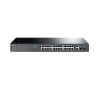 TP-LINK TL-SG1428PE switch Gestionado Gigabit Ethernet (10/100/1000) Energía sobre Ethernet (PoE) 1U Negro