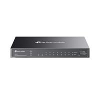 TP-Link TL-SG2210P V3 - Conmutador PoE gestionado Inteligente Jetstream de 8 Puertos Gigabit | 8 Puertos PoE+ @61W, 2 Ranuras SFP | Omada SDN Integrado | Recuperación PoE | IPv6 | Enrutamiento