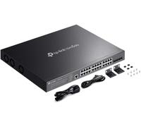 TP-Link TL-SG3428XPP-M2 switch Gestionado L2+ 2.5G Ethernet (100/1000/2500) Energía sobre Ethernet (PoE) 1U Negro