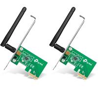 TP-Link TL-WN781ND - Adaptador PCI Express (150 Mbps, 2.4 GHz, 802.11n/g/b, 2 Antenas Desmontables) (Paquete de 2)
