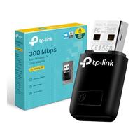 TP-Link TL-WN823N Adaptador USB Tarjeta de Red, Inalámbrico 300Mbps, 2.4Ghz, Puerto USB 2.0, WPS, Windows 11/10/8.1/8/7/XP, Mac OS 10.15 e inferior, Linux, WiFi4 N300