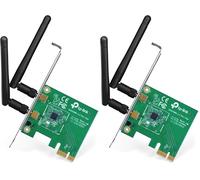 TP-Link TL-WN881ND - WiFi Adaptador PCI Express, Tarjeta de Red (300 Mbps, 2.4 GHz, 802.11n/g/b, 2 Antenas Desmontables), para Raspberry Pi, PC de Sobremesa (Paquete de 2)