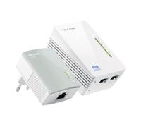 TP-Link - TL-WPA4220 KIT adaptador de red PowerLine 300 Mbit/s Ethernet Wifi Blanco 1 pieza(s)