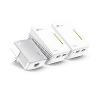 TP-Link TL-WPA4220T Kit - Extensor Universal de Cobertura Wi-Fi AV600+AC300, 5 P
