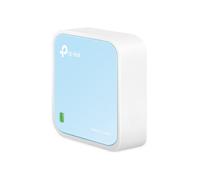TP-Link TL-WR802N router inalámbrico Ethernet rápido Banda única (2,4 GHz) Azul, Blanco