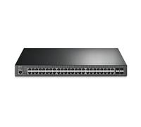 TP-Link TPLINK-041 SG3452P Switch JetStream Omada by TP-Link. 48 puertos PoE+ Gigabit. 4 ranuras SFP Gigabit. 1 puerto consola.