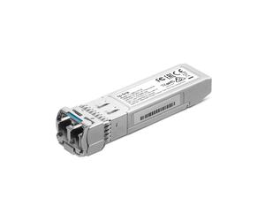 TP-Link TPLINK-076 SM5110-LR Transceptor LC 10GBase-LR SFP+ Omada by TP-Link. 2 puertos LC 10G. 1310 nm monomodo. Conector LC Du