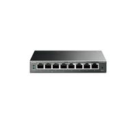 TP-Link TL-SG108PE Gestionado L2 Gigabit Ethernet (10/100/1000) Energía sobre Ethernet (PoE) Negro