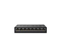 TP-Link LS1008G - Switch Ethernet Gigabit, 8 Puertos, Plug & Play, Smart TV | 8 Puertos Gigabit. Plug & Play, No Necesita Configuración. Diseño sin Ventilador, Silencioso. Carcasa Metálica.