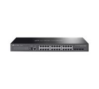 TP-Link TPLINK-223 SG5428X Switch gestionable L3 TP-Link Lite. 24 puertos RJ45 Gigabit y 4 ranuras SFP+ 10G. Apilamiento físico