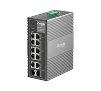 TP-Link TPLINK-225 IES210GPP Switch industrial Wi-Tek de 10 puertos. PoE+ y PoE++ de hasta 240?W. Diseñado para entornos extremo