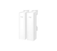 Omada Puente inalámbrico de 2,4 GHz 300 Mbps interior/exterior, hasta 500 m, 3 puertos Ethernet rápidos, sellado IP65, gestión remota, alimentación flexible, por TP-Link