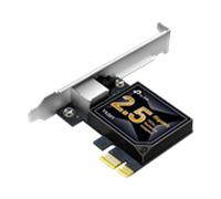 TP-Link TX201 2.5 Gigabit | Tarjeta de red PCIe 2.5 GB RJ45 Low/Full profile
