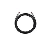 TP-Link TXC432-CU3M - Cable SFP+ de Conexión Directa de 3M, Soporta 10 Gigabit Ethernet, Dos Conectores, Negro, Fácil de Usar