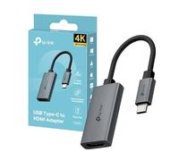 TP-Link UA520C Cable USB C a HDMI 4K 60Hz, Cable Trenzado de 10 cm de Largo, Plug & Play, Compatible con macOS, Windows, iPadOS, iOS, Android, Linux y Chrome OS