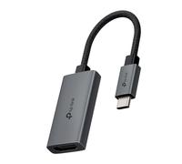 TP-Link UA520C Adaptador USB Tipo-C a HDMI 4K@60Hz, Plug and Play, Compatible con MacBook Pro, iPad Pro, Windows, MacOS, iPadOS, iOS, Android, Linux, Chrome OS, Carcasa de Aluminio