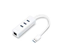 Tp-Link UE330 Adaptador Usb 3.0 a Ethernet Gigabit con 3 Puertos Usb 3.0 y 1 Puerto Ethernet Gigabit