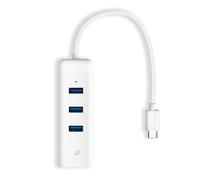 TP-Link UE330C USB-C Hub mit Gigabit-LAN-Adapter, 3 USB-A 3.0 Ports, USB-C auf E