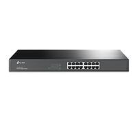 TP-Link V12 16-Port Unmanaged Gigabit Ethernet Switch, Steel Case, 19-Inch Rack-Mount(TL-SG1016)