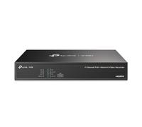 TP-Link VIGI NVR1004H-4P Grabadore de vídeo en red (NVR) Negro