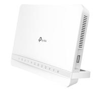 TP-Link VX231v WiFi 6 Internet Box 4 WLAN AX1800 de doble banda, 1x 1G WAN, 3x 1G LAN, 1x DSL, 1x FXS, 1x USB 2.0