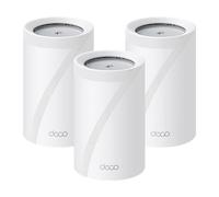 TP-Link WiFi 7 Deco BE65 Pro Mesh WiFi Router, BE9300Mbps Tri-Band, 320MHz Channels, 2 5Gbps Ports, 2.5Gbps Port, Alexa, HomeShield, MLO, Works with Any ISP and Modem, 4 Internal Antennas, 3