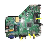 TP.MS3663S.PB818 TV LCD LED Tres en Uno Placa Base for TV Voltaje de retroiluminación 550 mA 1366x768(1T NO SD 1CI)