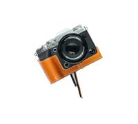 TP Original Hecho a mano genuino cuero real media cámara caso caso cubierta para FUJIFILM X-T5 XT5 color marrón arena