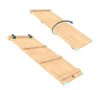 TPToys, Active-Tots, Escalera de Madera Estilo Pikler para bebés y niños pequeños, tobogán o Puente, para Uso con triángulo TP o Cubo de Escalada, Juego interativo, más de 12 Meses, Madera
