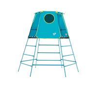 TP Toys Explorer - Marco de Escalada de Metal con Plataforma y guarida | TP852 | 18 Meses - bajo 12 años - Altura Completa | Azul | Juguetes para Exteriores y jardín para niños