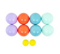 TP Toys Juego de Boules de Madera con certificación FSC, Juego de jardín para niños de Edades 3 + diversión 2 - 4 + Jugadores Classic Lawn Boules Set para Interior o Exterior