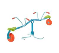 TP Toys Spiro Spin Seesaw - Serrucho de balancín y Giro, Sierra de mar para Exteriores para niños a Partir de 3 años, pies Acolchados para Proteger Suelos, manubrio en ángulo, estacas de Tierra