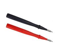 TP4 - Juego de sondas de prueba de alcance delgado de 2 piezas con punta de acero inoxidable, voltaje de 1000 V, corriente de 10 A, diámetro de punta de 4 mm compatible con FLUKE T5-1000, T5-600
