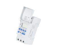 TP8A16 Interruptor horario digital programable semanal de 7 días, 220 V CA, 16 A/20 A/30 A, for carril DIN.(16A)