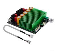 TPA3255 Clase D Amp Board 1200W 2-Channel, Hi-Fi, Disipador de calor DIY Audio