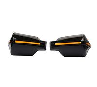 TPARIS Moto Protectores de Mano, para Kawasaki J125 J300 J500 J 300 Motocicleta Protectores Parabrisas Protección de Manos Guardamanos Agarre Manillar Escudo,Black Style