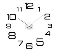 TPARIS Reloj De Pared Grande Creativo|Reloj De Decoración De Bricolaje Fácil De Pegar|Funciona con Pilas/sin Tictac/fácil De Leer|Reloj Redondo,Multicolor,100-120 Cm (39,3~47,2 Pulgadas)