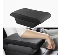 TPARTS Cojín de Soporte para Reposabrazos Tesla Model 3/Y/X/S - Almohadilla de Cuero Napa Premium con Espuma Viscoelástica, Correa Elástica de Alta Resistencia y Acabado