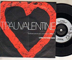 T'PAU - T'PAU - VALENTINE - 7 inch vinyl / 45