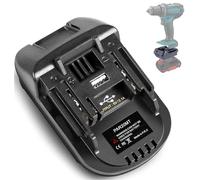 TPDL Adaptador de batería Parkside para herramientas eléctricas Makita, convertidor para Parkside XTEAM serie 20 V Pap 20 B1 B3 A1 a Makita 18 V de iones de litio