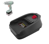 TPDL Adaptador para batería Einhell de 18 V a para herramientas eléctricas Bosch de 18 V verde, apto para batería Power X-Change Plus a batería PBA (no batería)