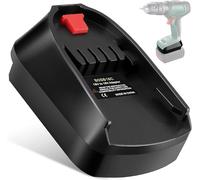 TPDL Adaptador para Bosch Professional 18 V sistema de batería GBA y para Bosch 18 V PBA verde herramientas eléctricas PSB PSR, para batería Pro y herramientas PBA (solo adaptador)