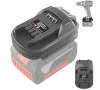 TPDL BOS18PAR Adaptador de batería Bosch GBA 18 V para herramienta eléctrica Parkside, convertidor para Bosch Professional System, funciona con herramientas Parkside