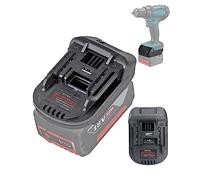 TPDL BS18MT - Adaptador de batería para Bosch Professional 18 V System GBA batería, adaptador convertidor para herramientas de batería de litio Makita de 18 V, repuesto para herramientas BL1850 BL1840
