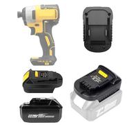 TPDL MT20DL Adaptador de Batería para Batería de Iones de Litio de 18V de Makita, Convertir a Herramienta de Potencia de 20V de DeWalt, Compatible con Herramientas de Potencia de Batería de Iones de