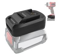 TPDL Para Bosch para adaptador de batería Einhell para Bosch de 18 V PBA/PSB/PSR funciona en herramienta eléctrica Einhell de iones de litio de 18 V (no GBA Professional System)