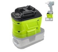 TPDL RYB18MT - Adaptador de batería para batería Ryobi de 18 V para herramientas de batería Makita, convertidor con Ryobi 18 V Li-Ion a para Makita 18 V