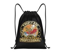 TPDODON Mochila con cordón Confía en mí, soy un profesional, mochila deportiva para gimnasio, bolsa de viaje