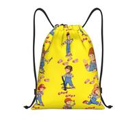 TPDODON Mochila con cordón Good Guys Child's Play, bolsa deportiva para gimnasio, mochila con cordón para correr con dibujos de Chucky Movies